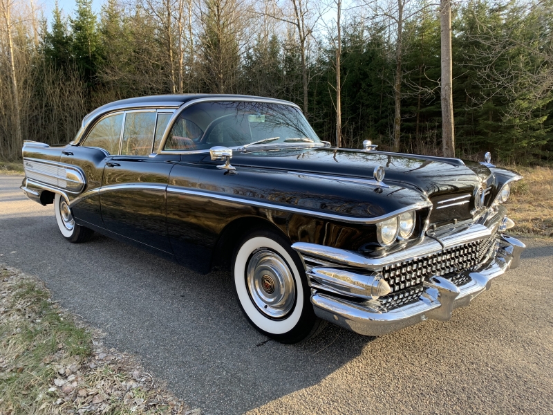 Buick Century 4d HT 1958 Fantastisk bil! (Såld)