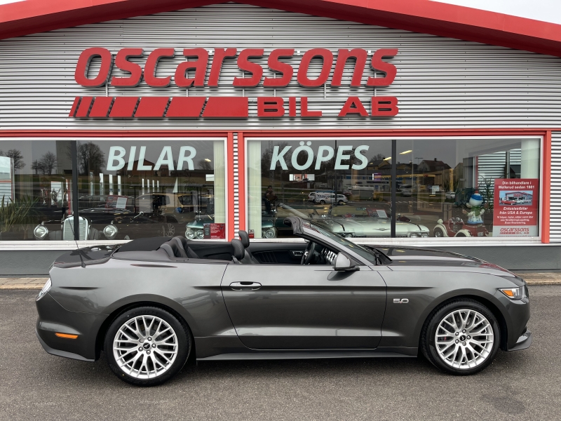 Ford Mustang GT. Cab. V8 / Aut. 2017. 1.296 mil (Såld)