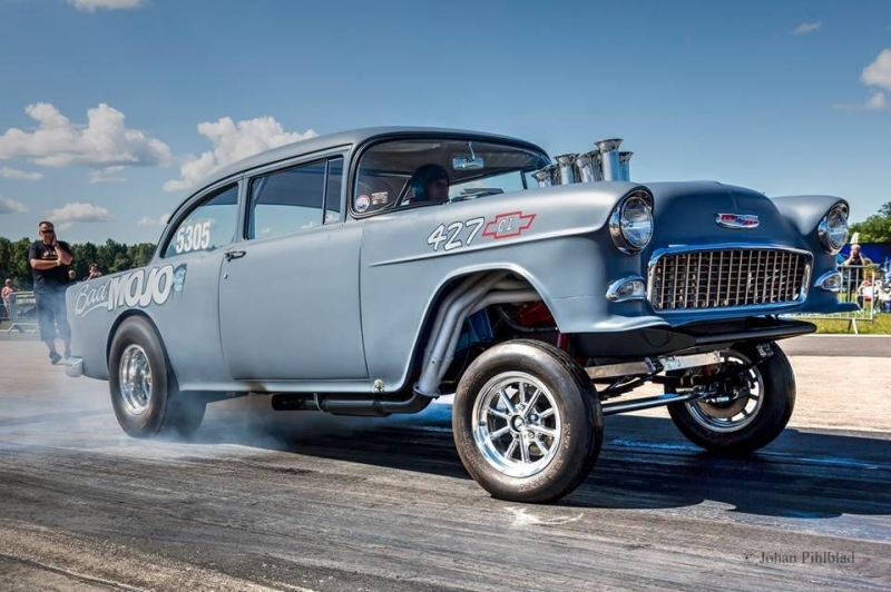 Chevrolet Gasser 427″ 1955 (Såld)