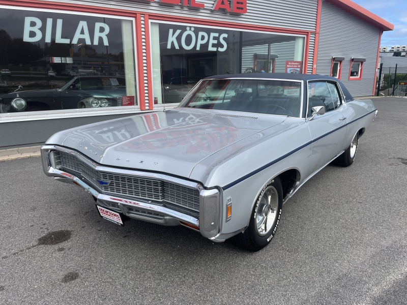 Chevrolet Caprice 2d HT 427 BIGBLOCK 1969 MKT FIN BIL (Såld)