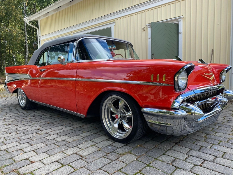 Chevrolet Bel Air Convertible 1957 305/700 m.m..(Såld)