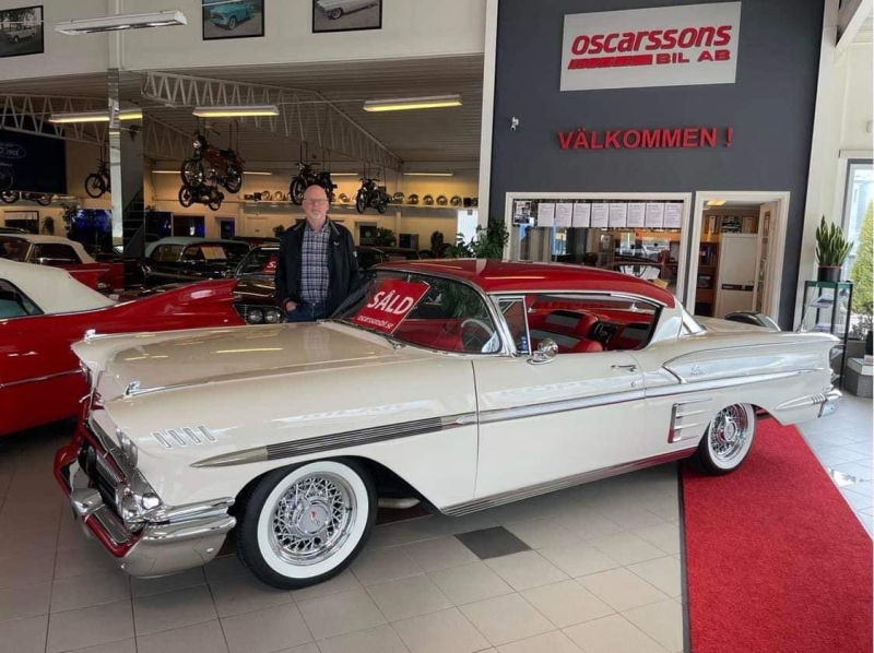 Chevrolet Impala Coupe 1958. (Såld)