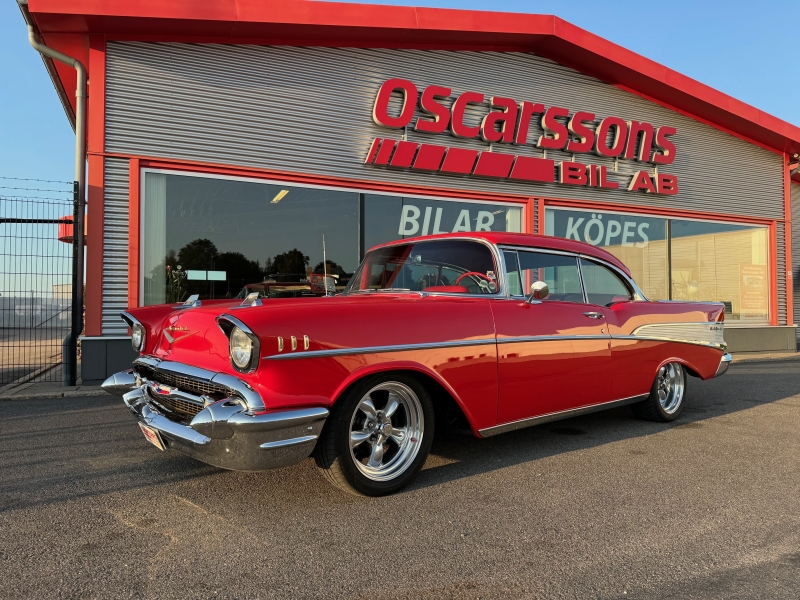 Chevrolet Bel Air 2d HT sportcoupe 1957 Mkt.fin bil! (Såld)