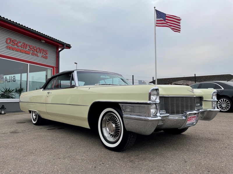 Cadillac De Ville Cabriolet 1965 (Schwedens schönster?)(Verkauft)