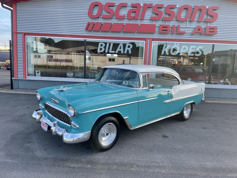 Chevrolet Bel Air 2d HT Sportcoupé 1955! (Verkauft)