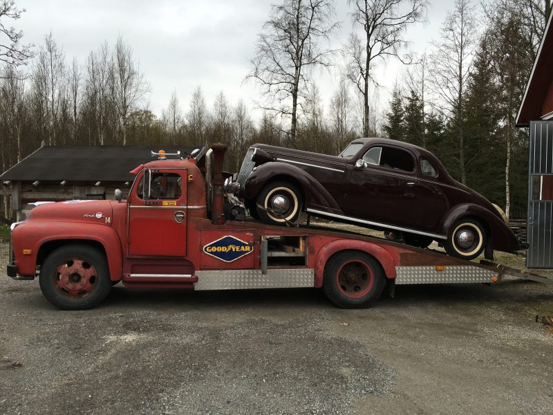 Chevrolet F600 Fire truck 1955 (Såld)