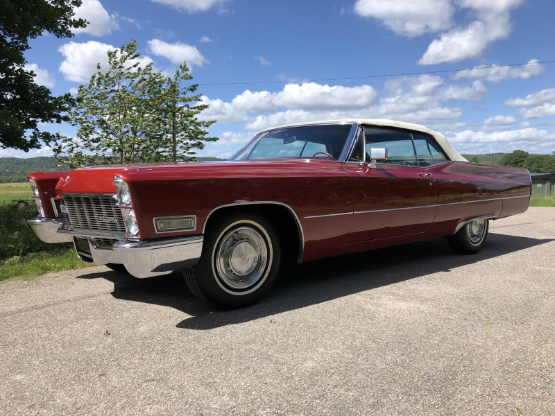 Cadillac De Ville Convertible 1968 (Såld)
