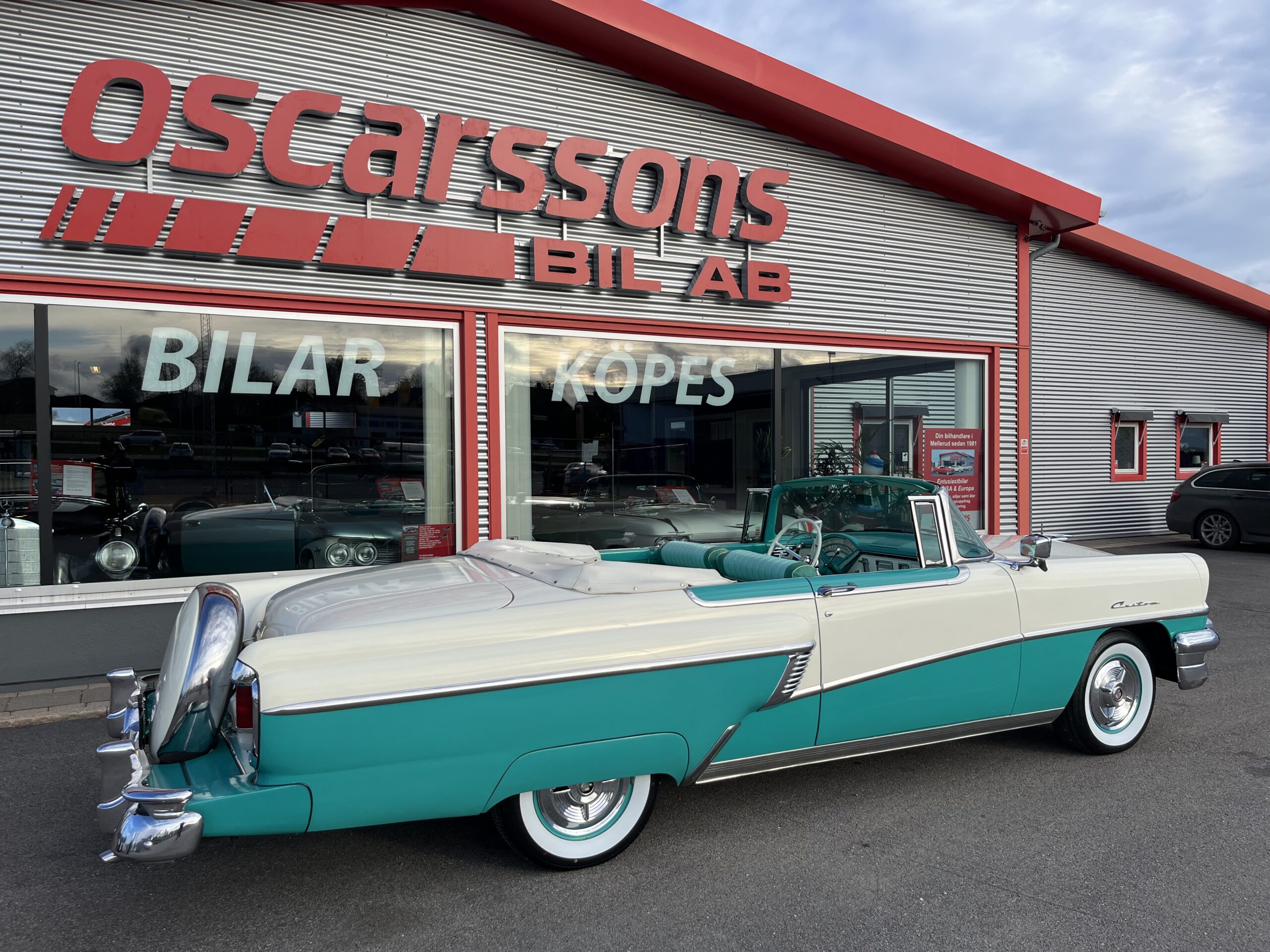 Mercury Custom Cabrio 1956. (Verkauft)
