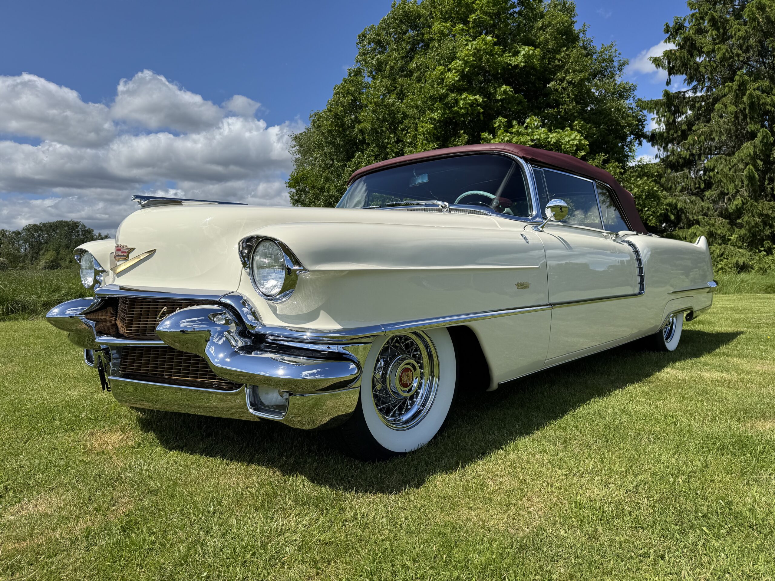 Cadillac Serie 62 Cabrio 1956 Schwedisches renoviertes Auto in wirklich gutem Zustand! (Reserviert)