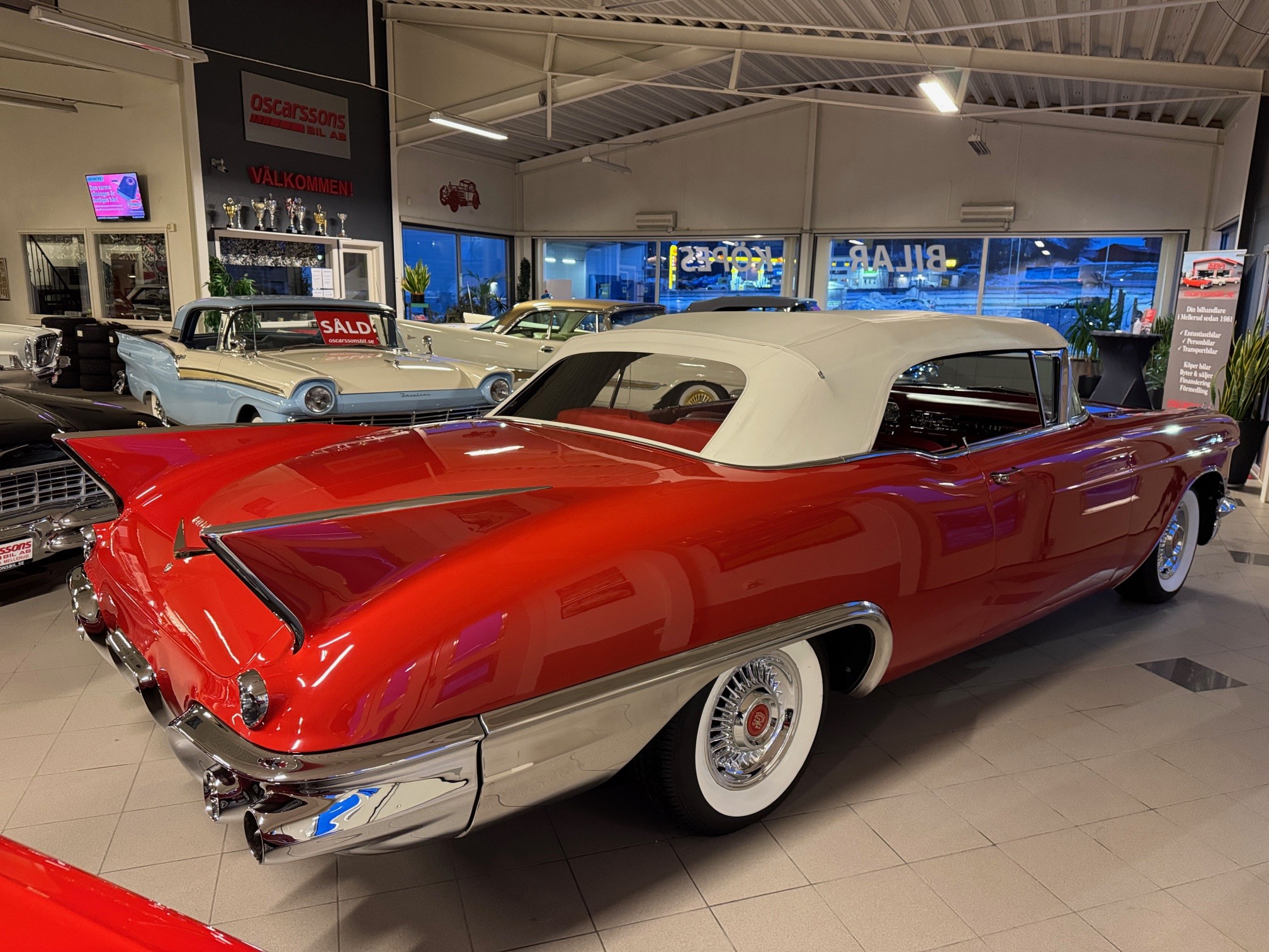 Cadillac Eldorado Biarritz 1957 – Det exklusivaste från Cadillac 1957!  (Såld)