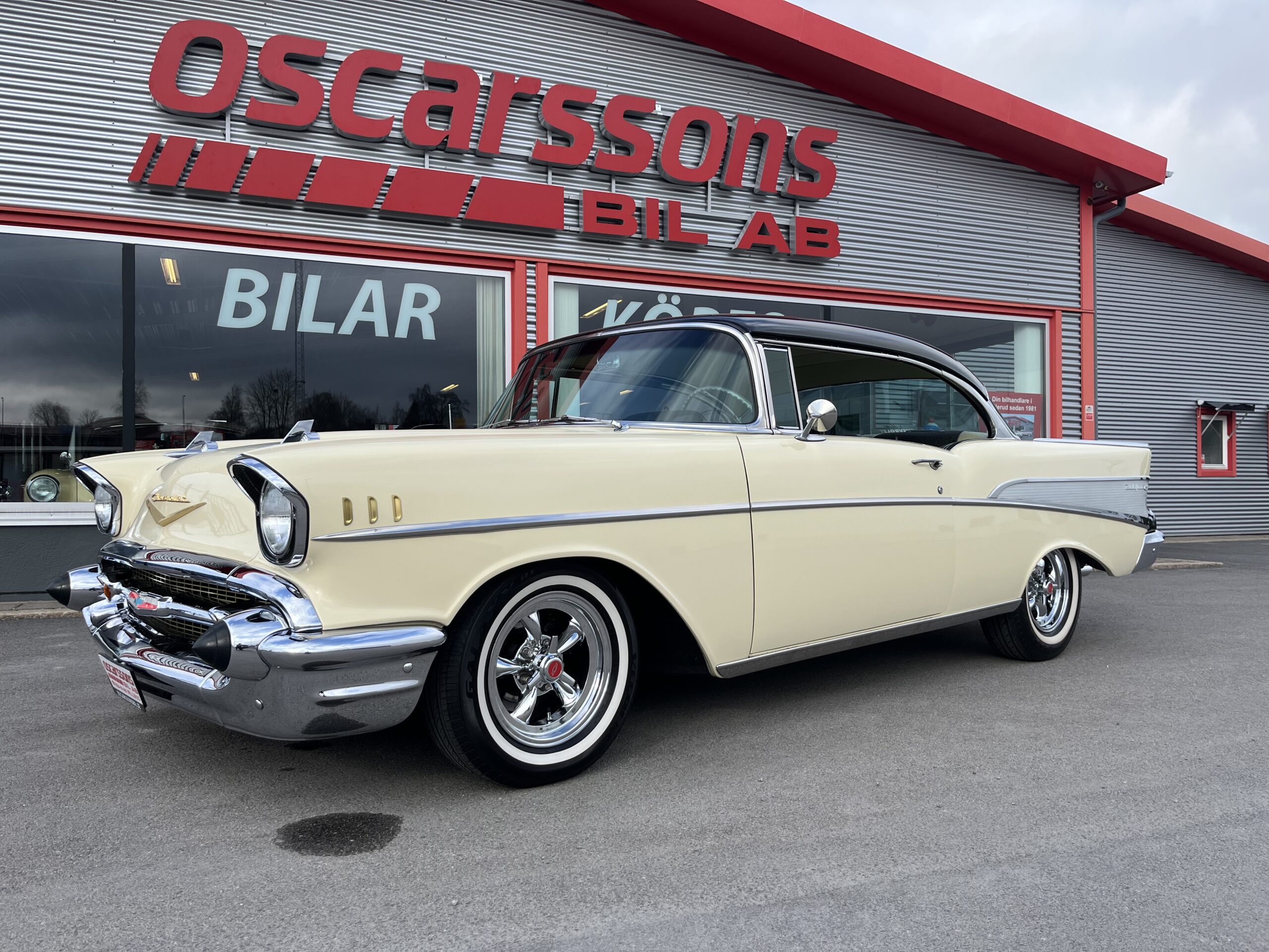 Chevrolet Bel Air 2d HT 1957. (Såld)