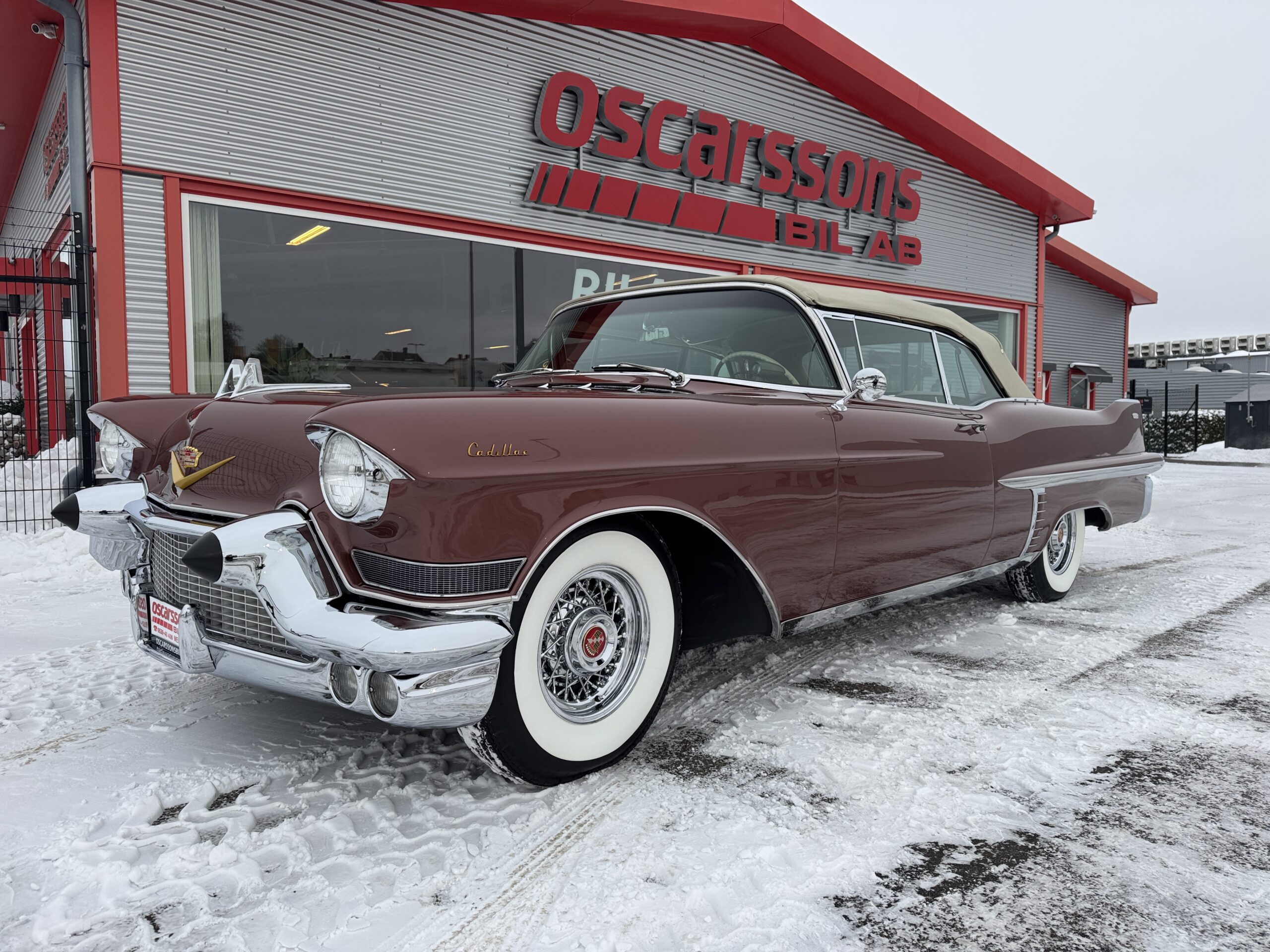 Cadillac Serie 62 Convertible 1957 Magiskt fin! “One of a kind”