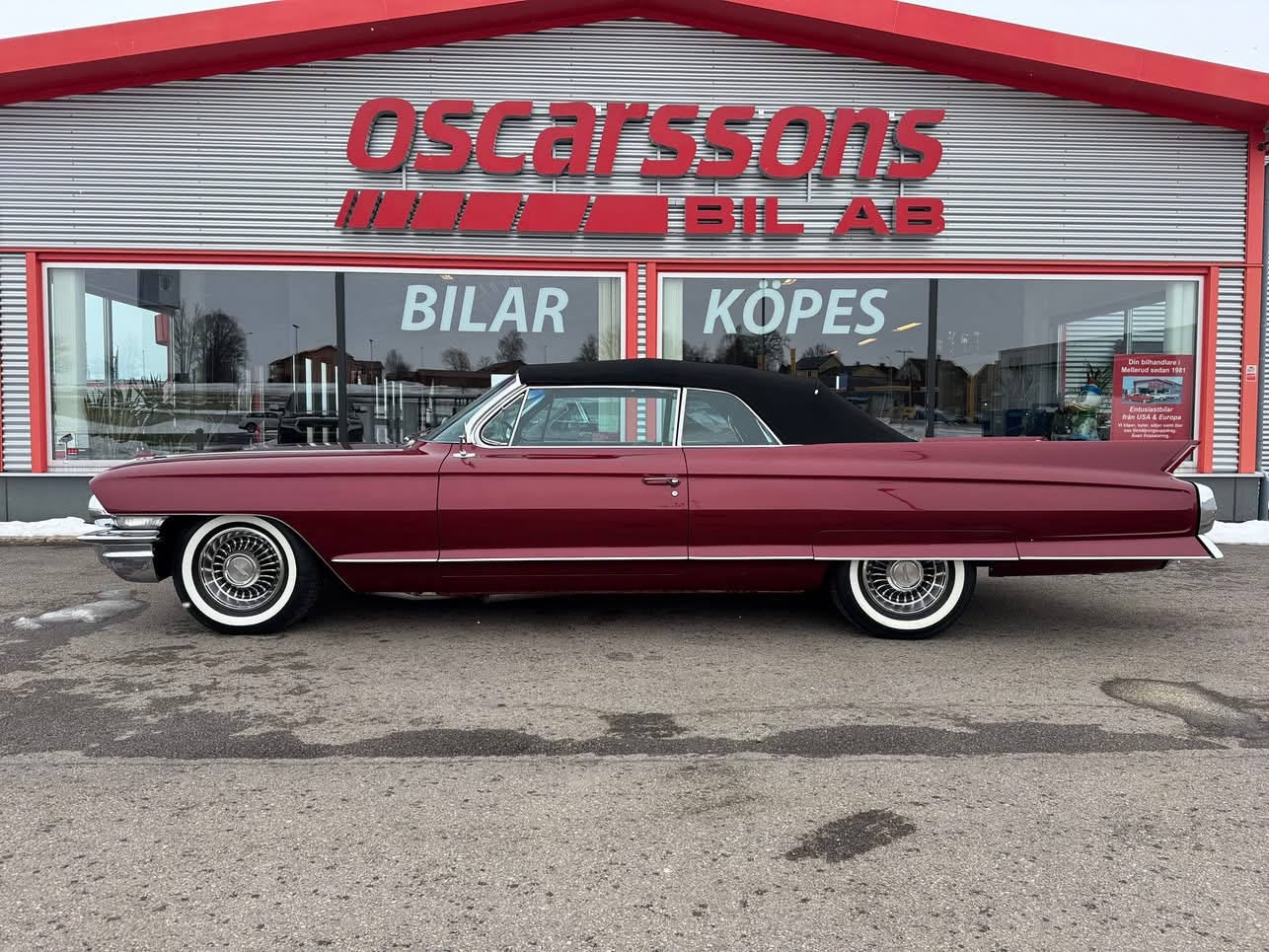 Cadillac Serie 62 Convertible 1962 (Såld)