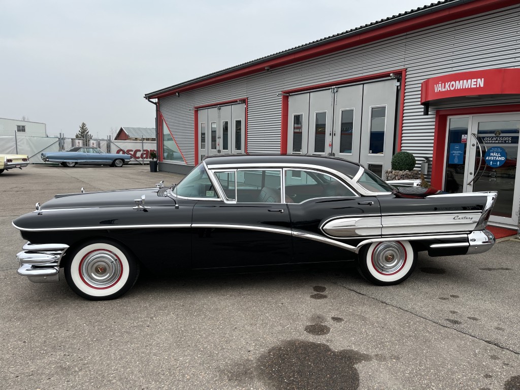 Buick Century 4d HT 1958 Mkt fin.