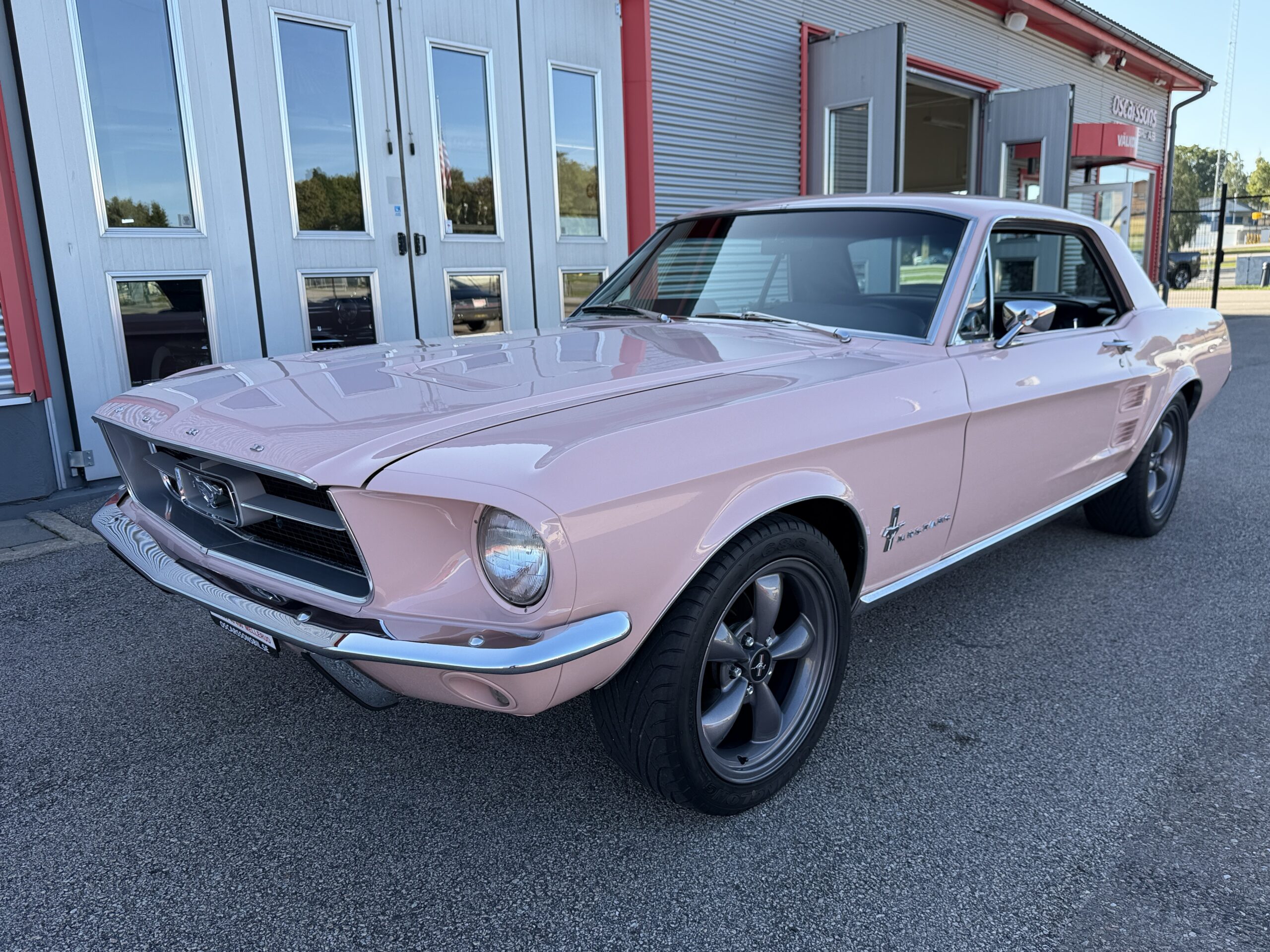 1967 Ford Mustang Hard Top. Factory “Special Order” in Dusk Pink!