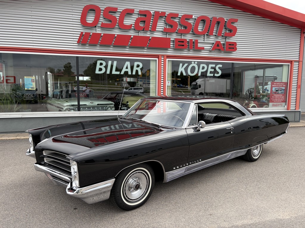 Pontiac Bonneville 2d HT Sportcoupe 1966 Enastående fin originalare med låga mil! (Såld)